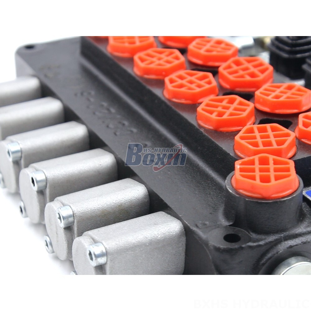 Monoblock Directional Valve with 6 Spools | Factory Direct & Customizable detail image